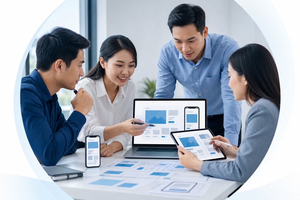 Thiết Kế Phần Mềm / Website / App Cho Công Ty: Giải Pháp Tối Ưu Hóa Chuyển Đổi Và Thương Hiệu