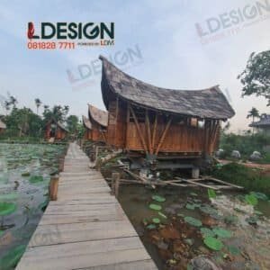 Thi công nhà tranh mái lá