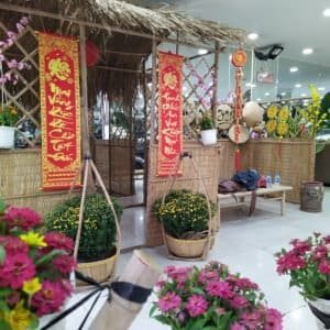 Thi công tiểu cảnh Tết tại TP. HCM