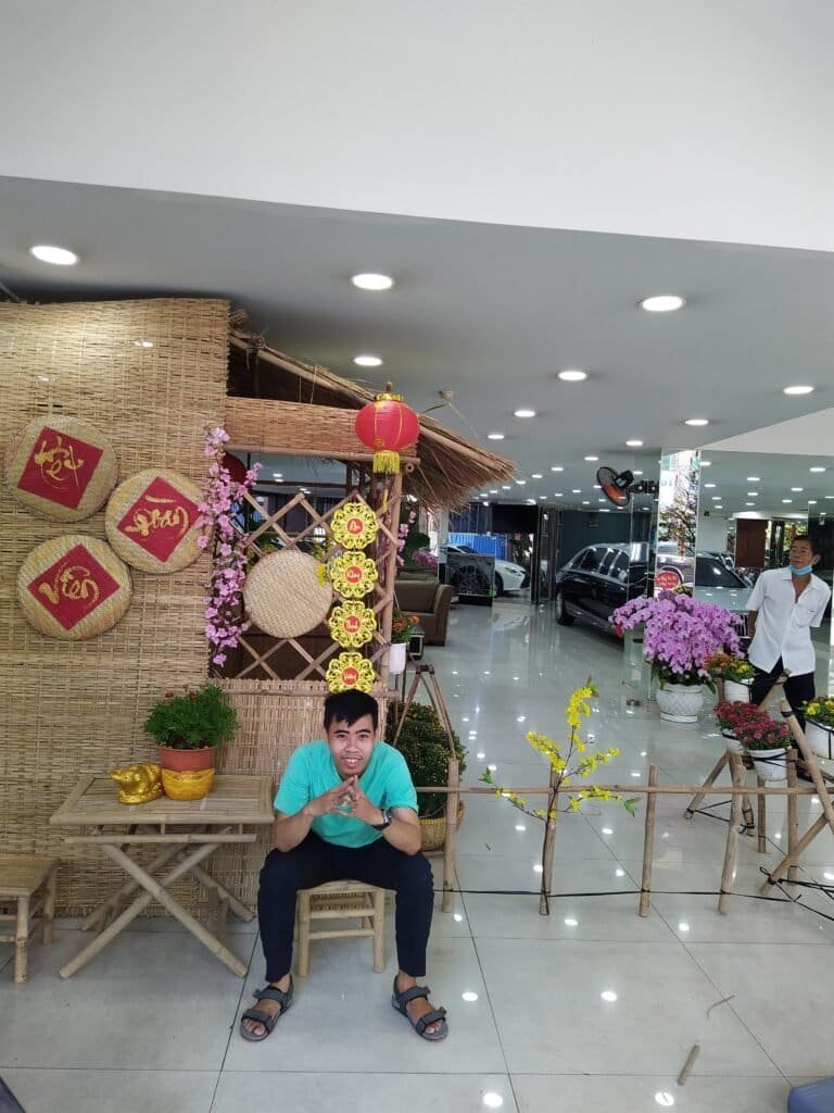 Nhà tre sự kiện Tết