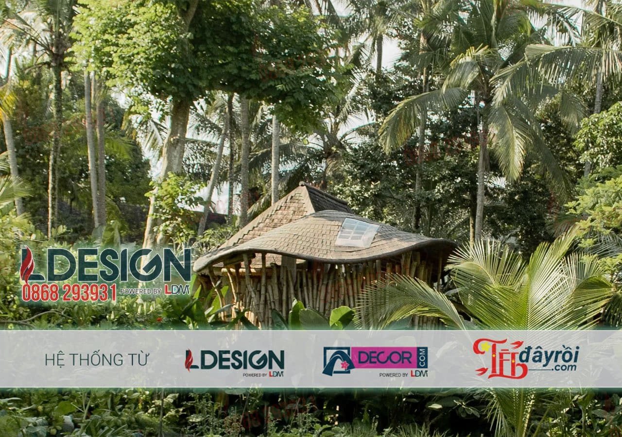 Thiết kế, thi công Homestay bằng tre tại Long An