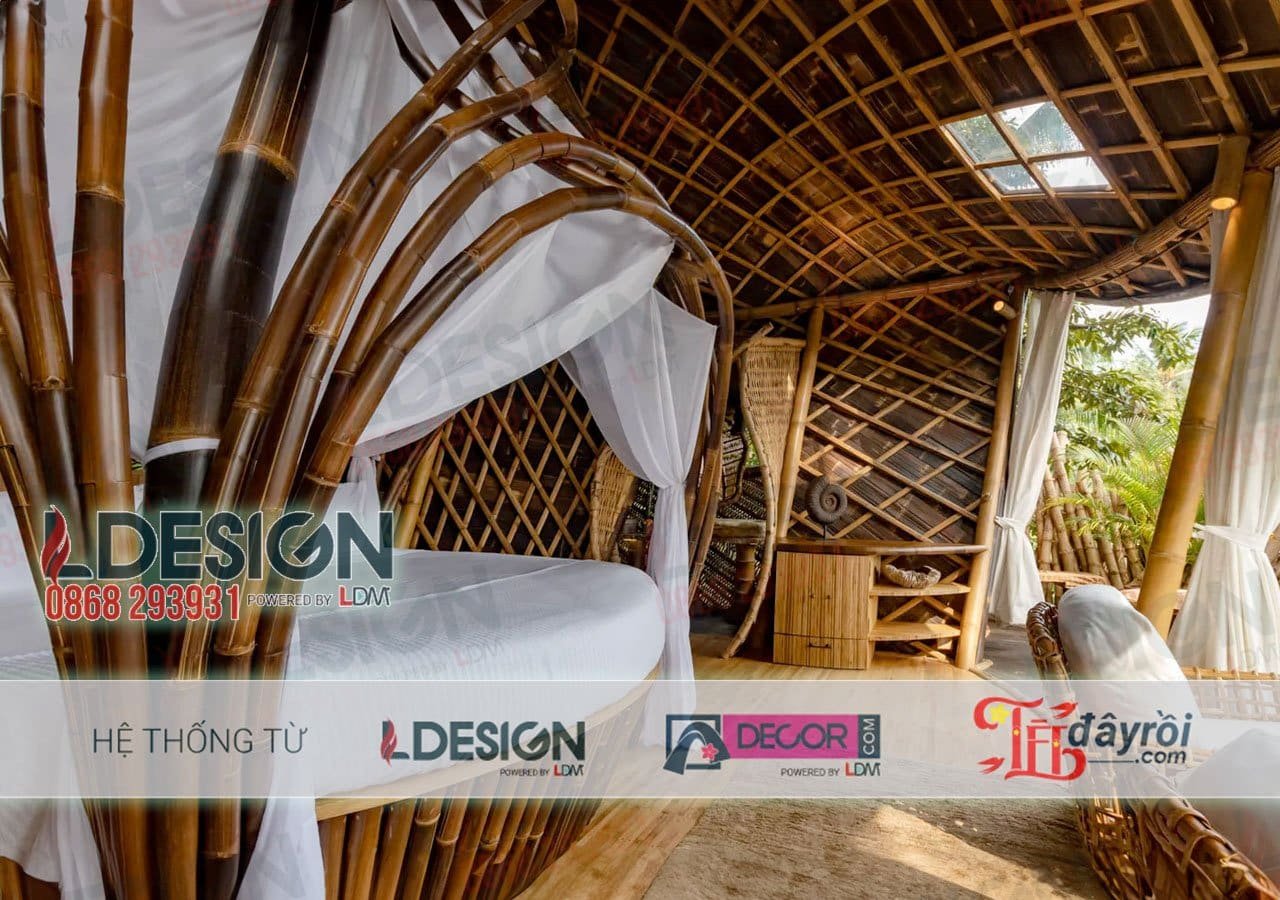 Sự Kết Hợp Hoàn Hảo Giữa Thiết Kế Hiện Đại và Sản Phẩm Tre