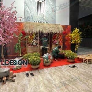 Trang trí tết độc đáo