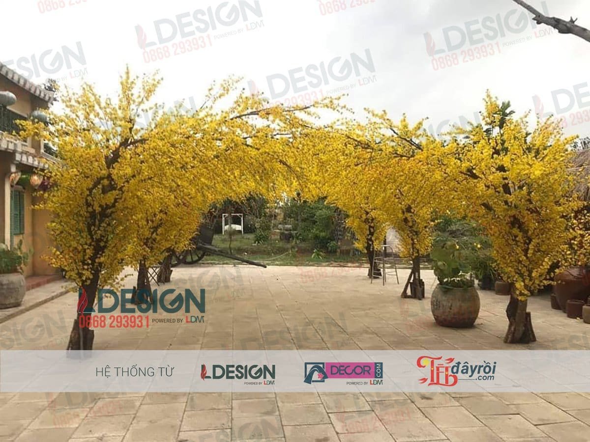 Thi công cây giả tại Trảng Bảng- Tây Ninh
