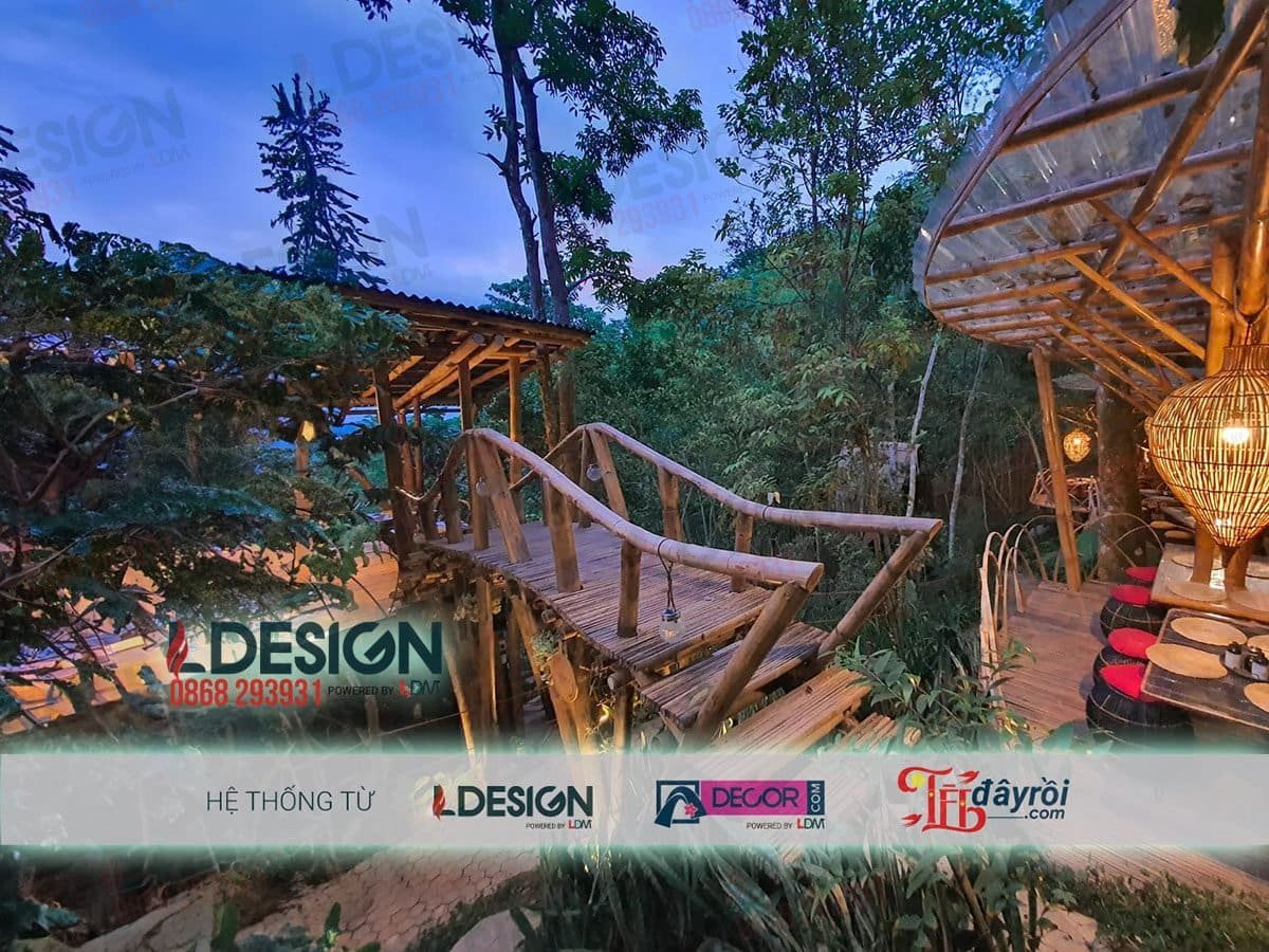 Thiết kế, thi công Homestay bằng tre tại TP. HCM