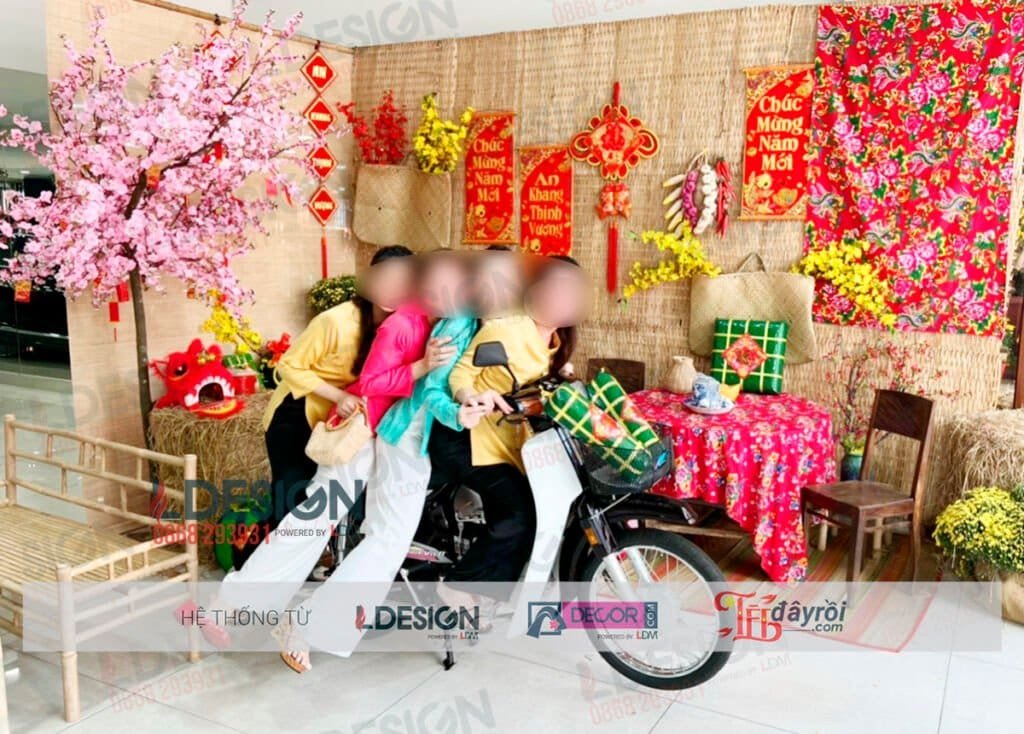 Trang trí tết 2024