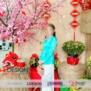 Trang trí tết 2024