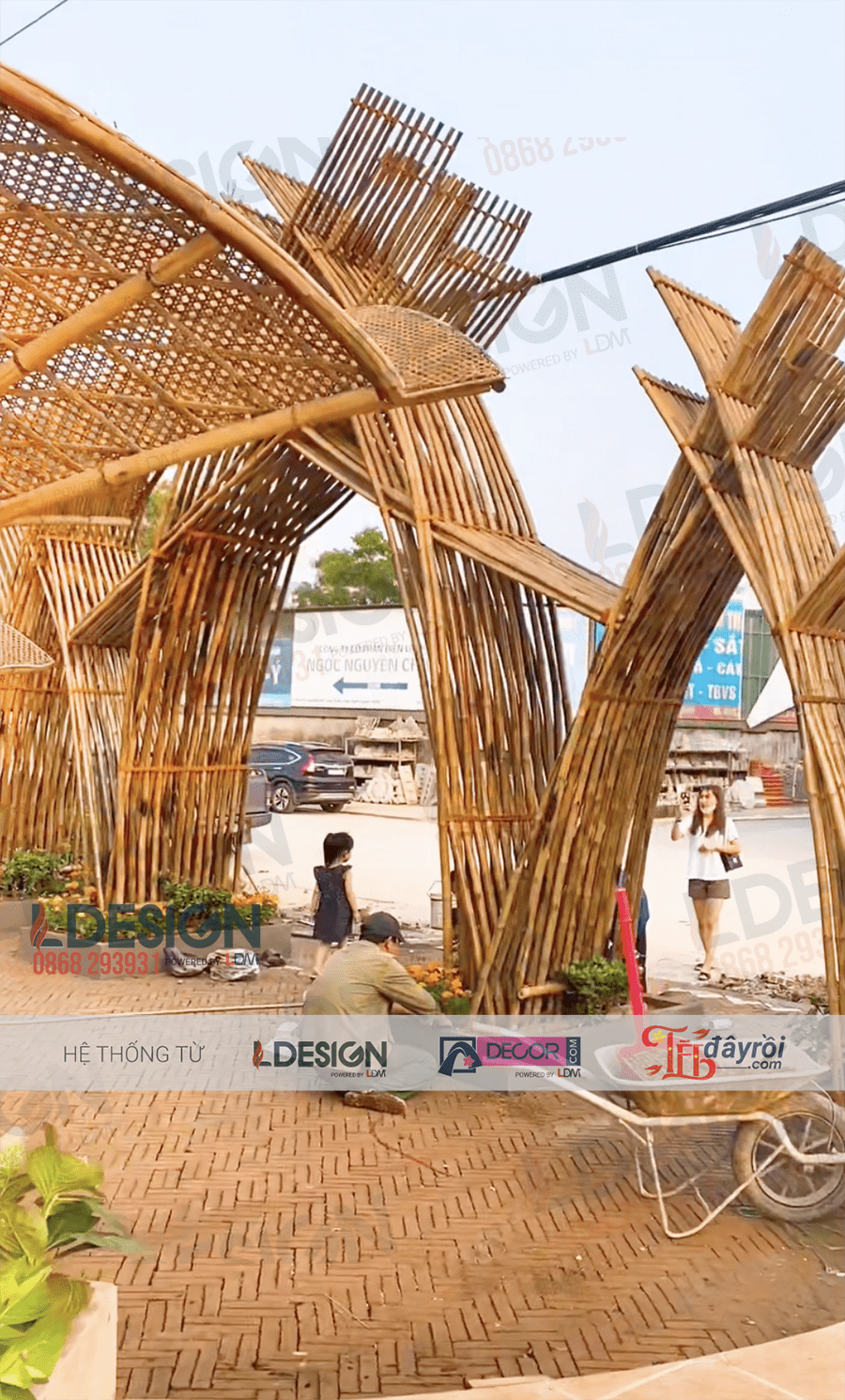 Tạo Không Gian Sống Xanh Với Nội Thất Trang Trí Tre