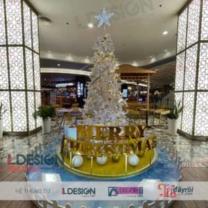 Thi công Cây thông Noel đa kích thước tại Trảng Bàng Tây Ninh