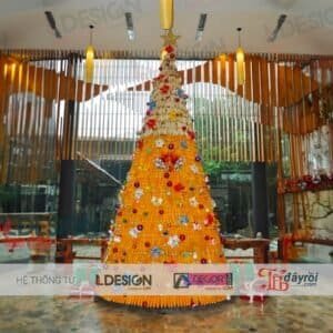 Thi công Cây thông Noel đa kích thước tại Trảng Bàng Tây Ninh