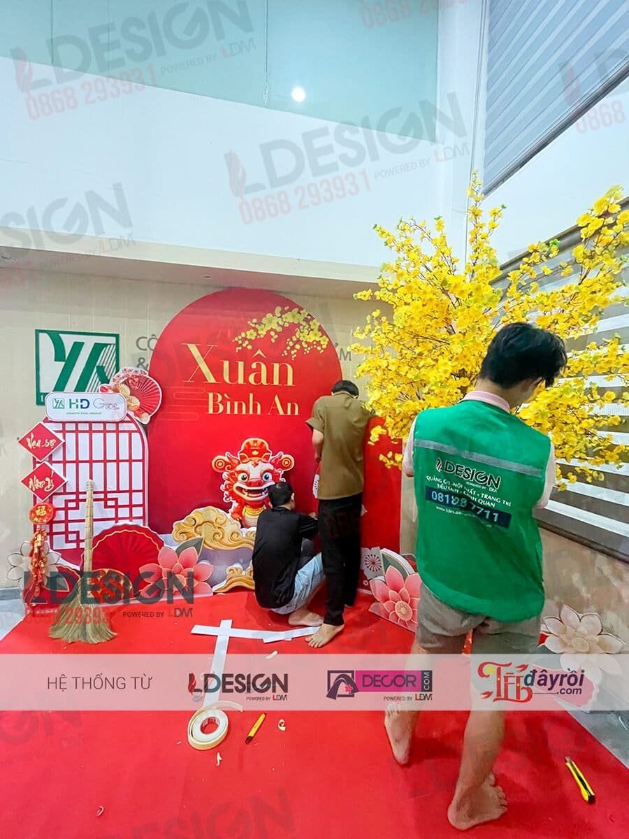 Thiết kế và thi công trang trí tết Đồng Nai