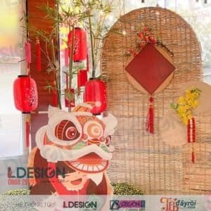 Trang trí Tiểu Cảnh Chợ Quê Ngày Tết Giáp Thìn 2024