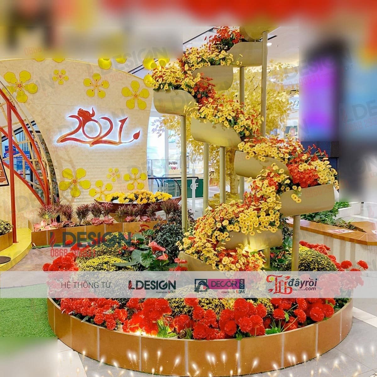 Trang trí tết xưa tại Bình Dương