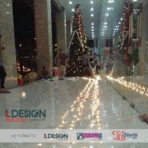 Thi công Cây thông Noel đẹp tại Đồng Nai