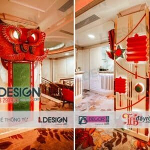 Thiết kế trang trí trung thu tại Long An