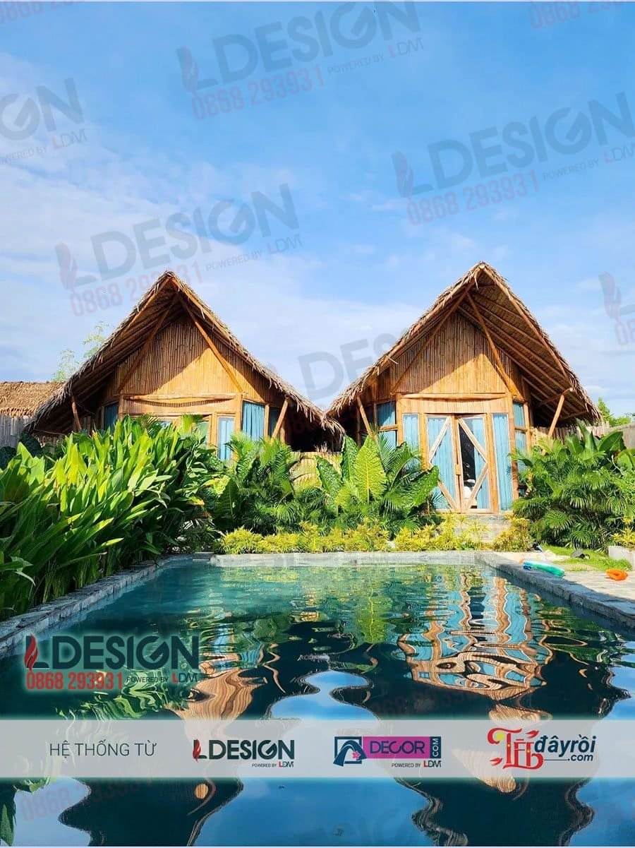 Thiết kế, thi công Homestay bằng tre tại Đồng Nai