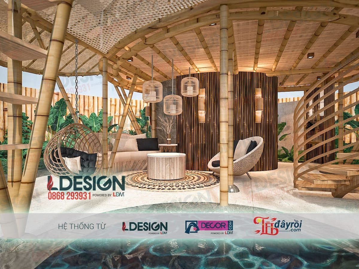 Thiết kế nhà tre tại TP.HCM
