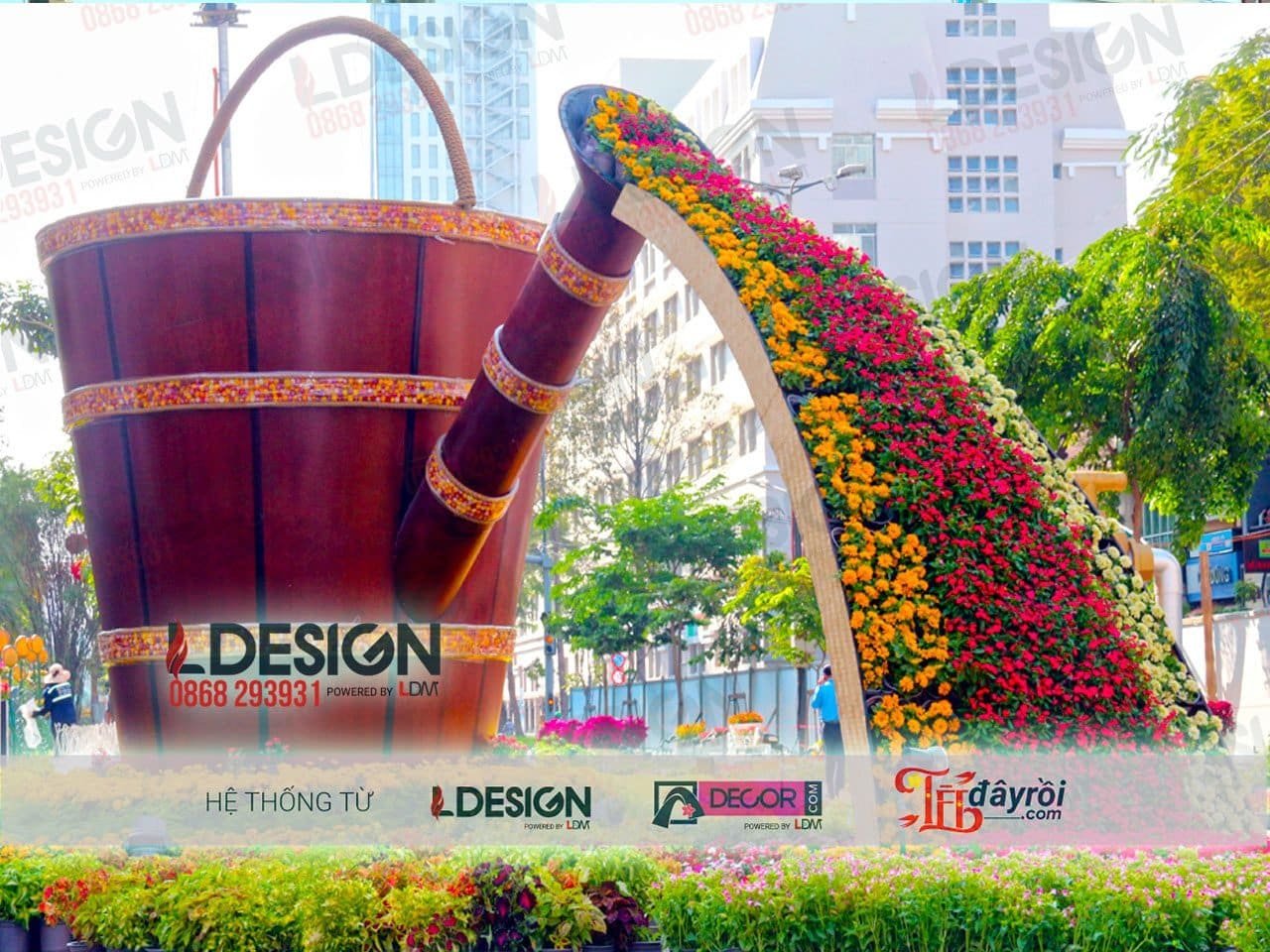 Trang trí Tết tại Đồng Nai