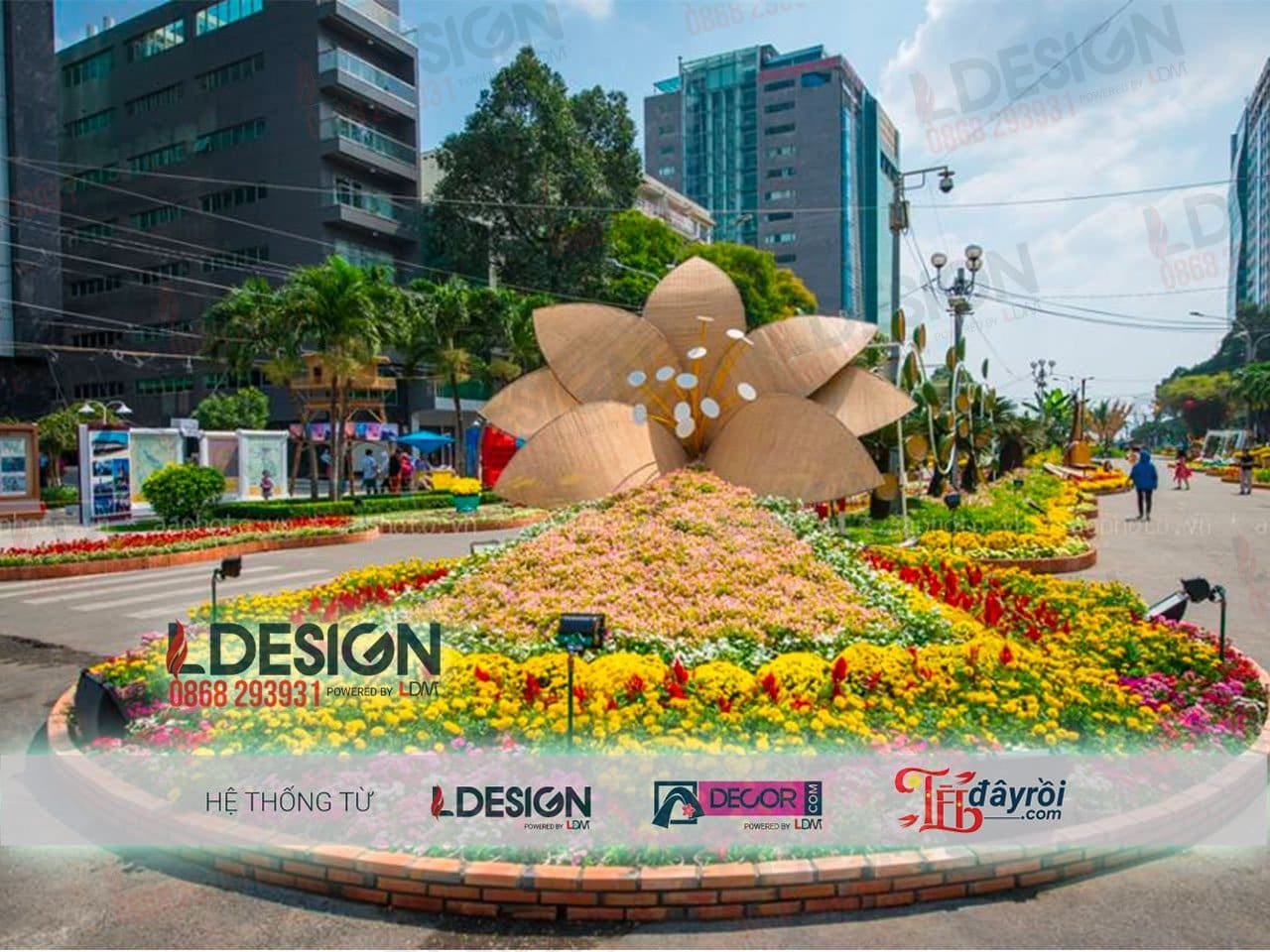 Trang trí Tết tại TP. HCM