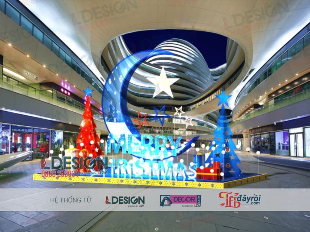 Thiết kế và thi công trang trí Noel tại Bình Dương
