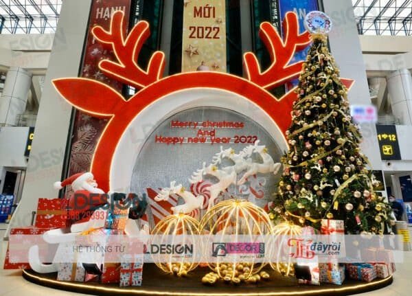 Thiết kế trang trí Noel tại Bình Dương