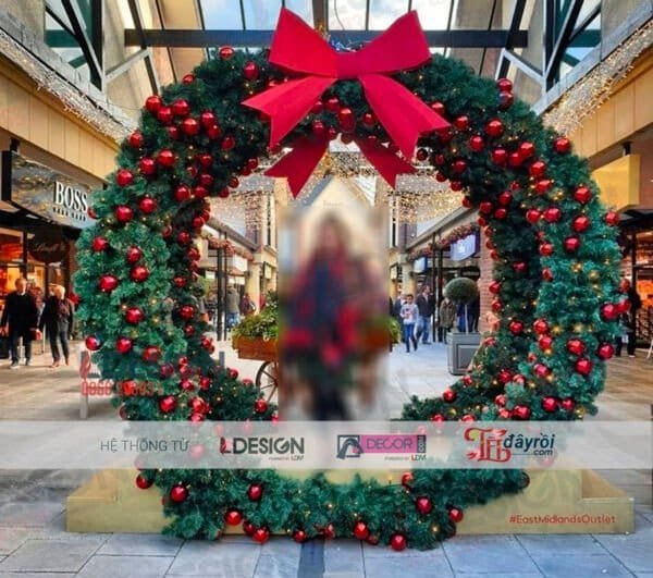 Thiết kế trang trí Noel tại Long An