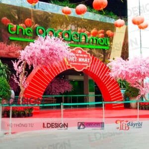 Mẫu tiểu cảnh tết 2024