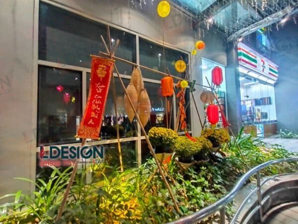 Thiết kế tiểu cảnh tết tại TP. HCM
