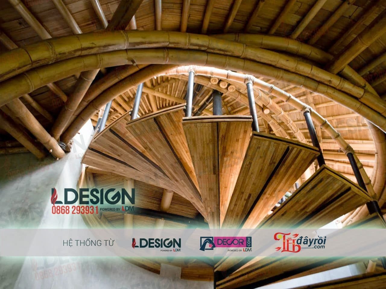 Thi công nhà hàng tre tại TP.HCM