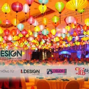 Thiết kế thi công Lồng đèn tre / lồng đèn hội tại Bình Dương