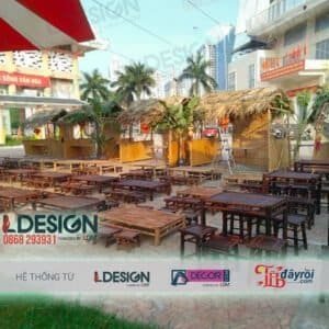 Thi công, thiết kế gian hàng chợ quê Đồng Nai