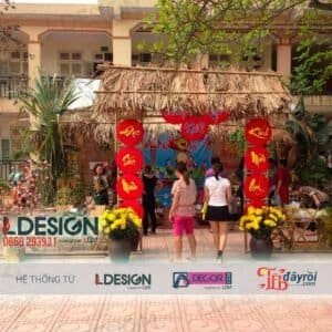 Cho thuê trang thiết bị làm chợ quê, hội làng, hội chợ xuân