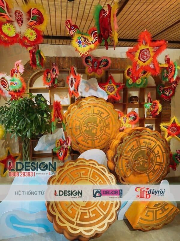 Thi công trang trí trung thu tại Long An