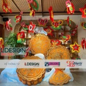 Thi công trang trí trung thu tại Long An