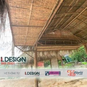 Sản xuất lắp đặt gian hàng chợ quê