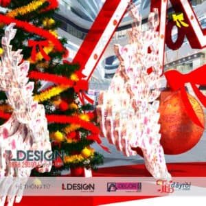 Thiết kế trang trí Noel tại Long An
