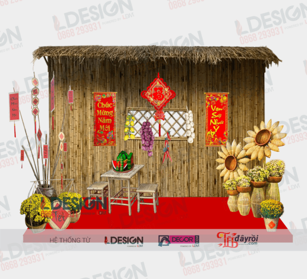 Tiểu cảnh tết LDM-002