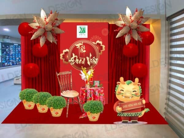 Mẫu trang trí Tết đẹp 2024