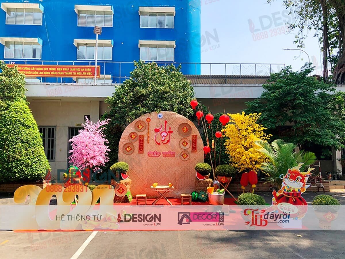 Thi công trang trí tết tại Đồng Nai