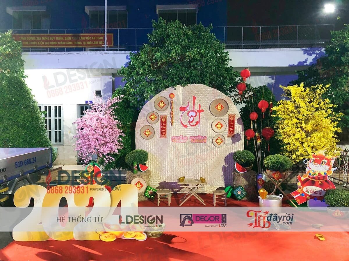 Thi công trang trí tết Trảng Bàng – Tây Ninh