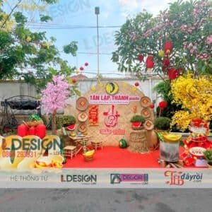 Thiết kế trang trí tết tại Bình Dương
