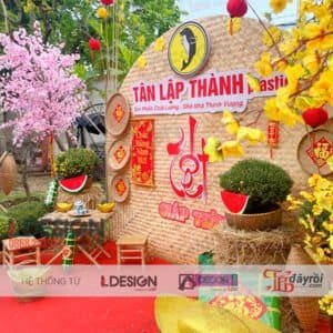 Thiết kế trang trí tết tại Hồ Chí Minh
