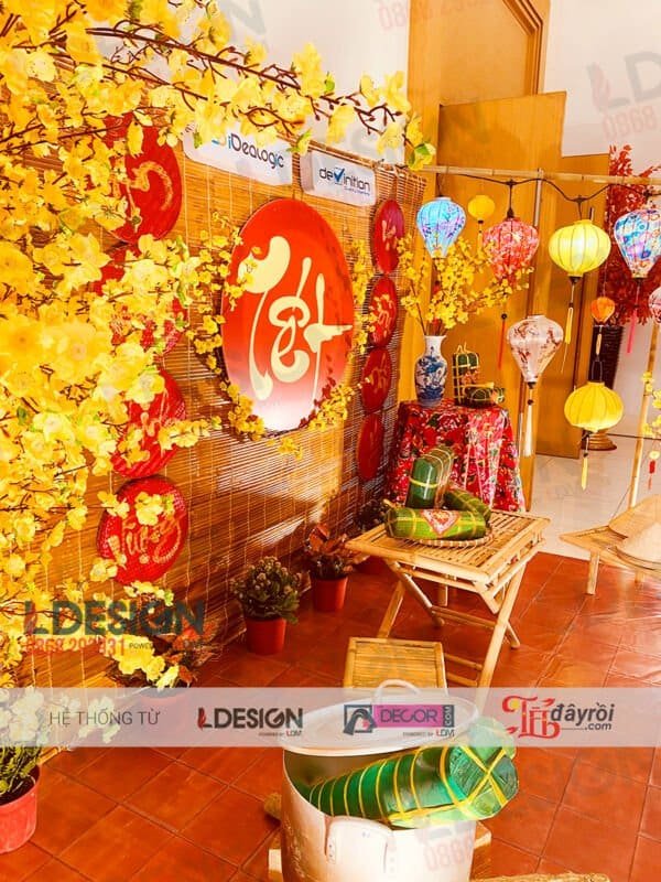 Thiết kế trang trí tết tại Trảng Bàng-Tây Ninh