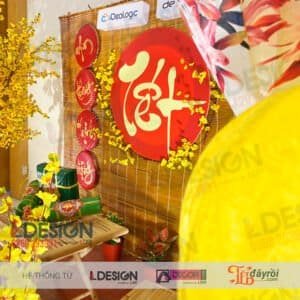 Thiết kế trang trí tết tại Đồng Nai