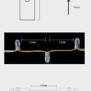 Đèn Led đúc ngoài trời quấn cây
