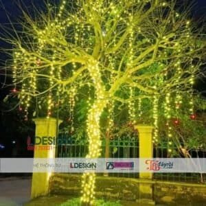 Đèn Led đúc ngoài trời quấn cây