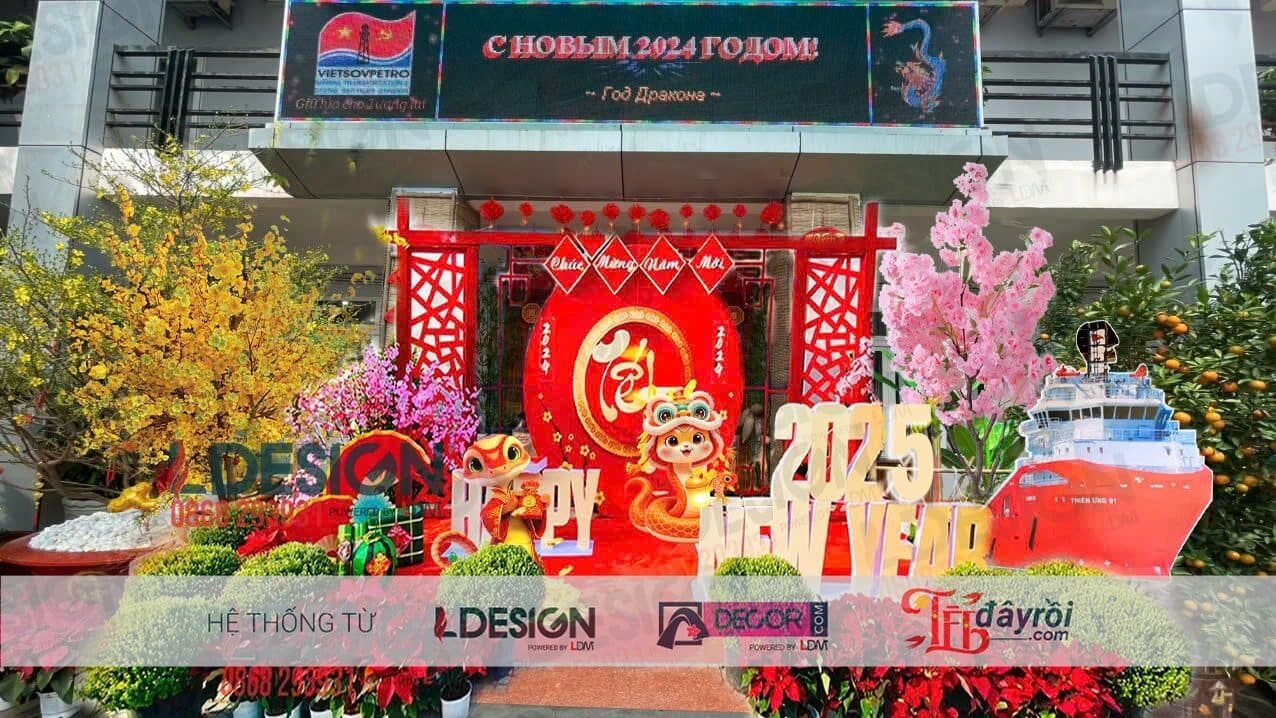 Thiết kế tiểu cảnh tại VIETSOVPETRO