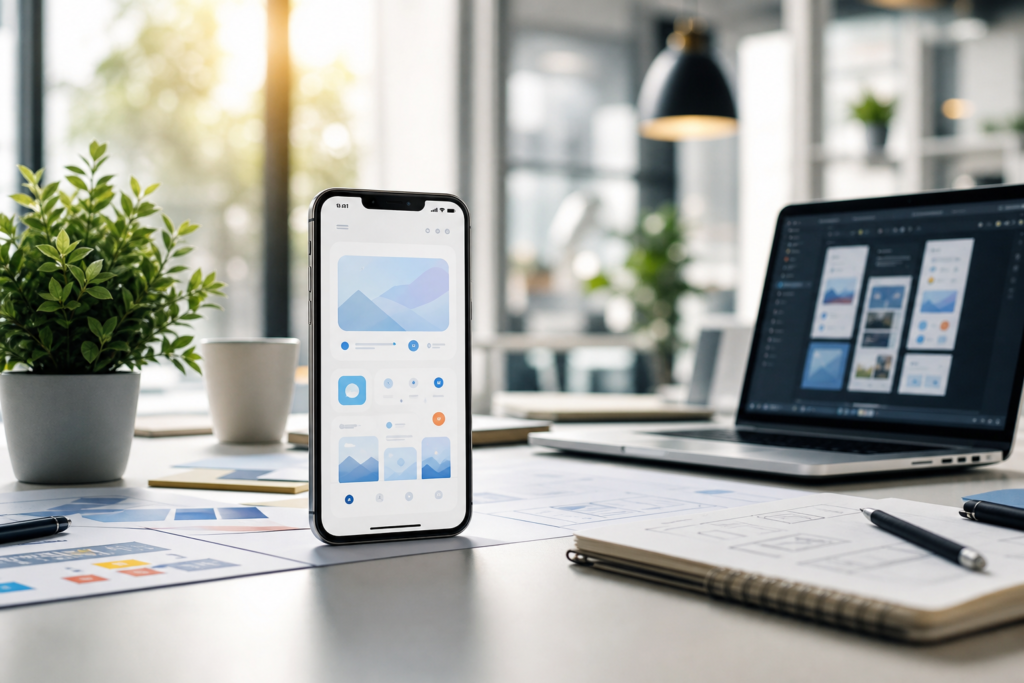 Thiết kế ứng dụng di động IOS/Android: Giải pháp tăng trưởng cho doanh nghiệp hiện đại